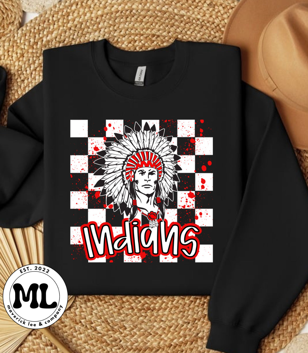 Stebbins Indians cheetah splash