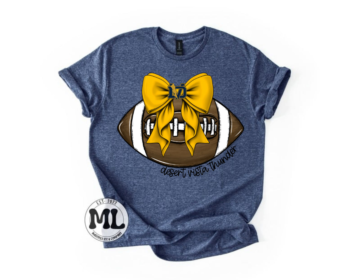 Desert Vista - football bow