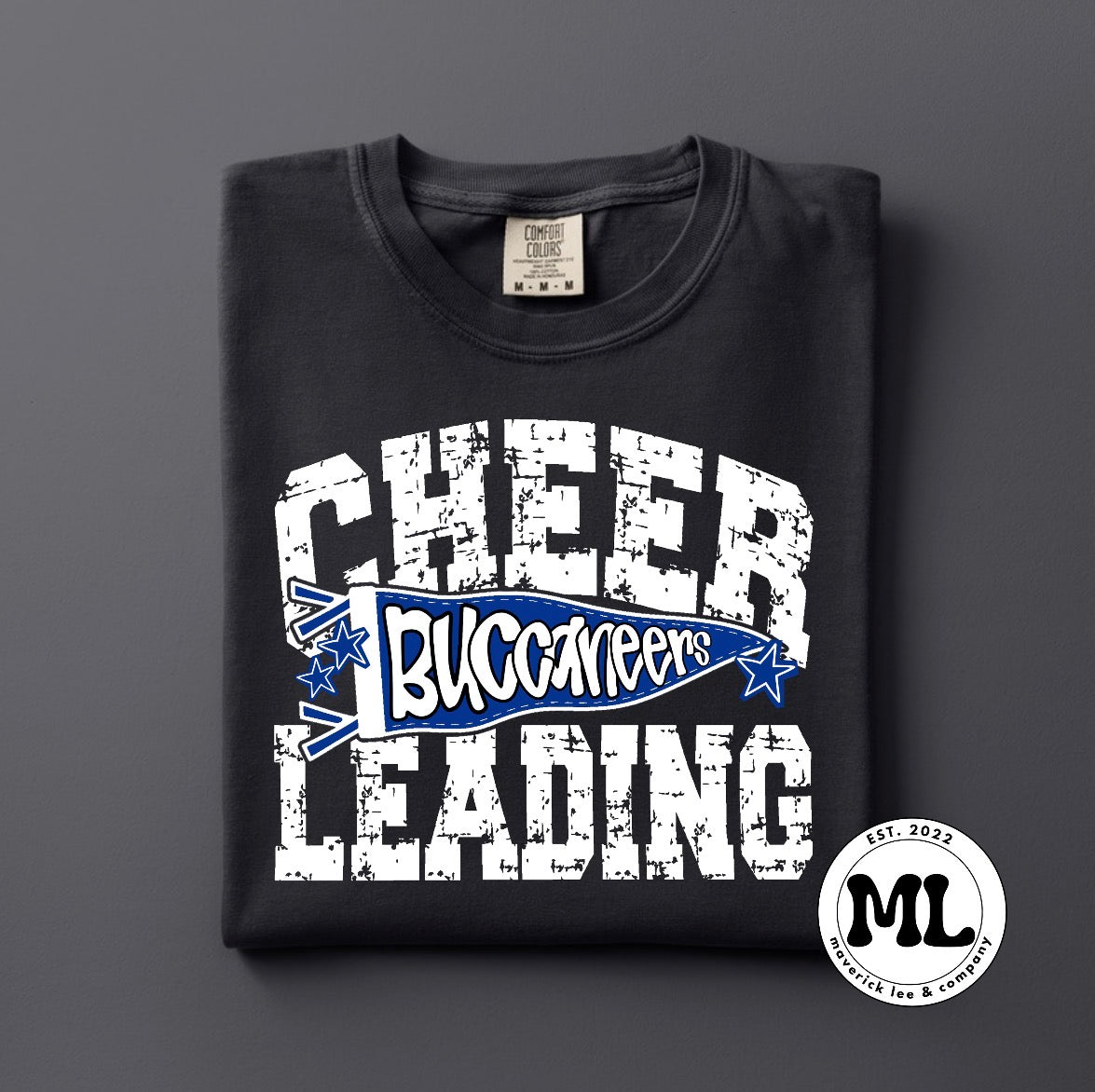 Xenia cheerleading distressed pennant
