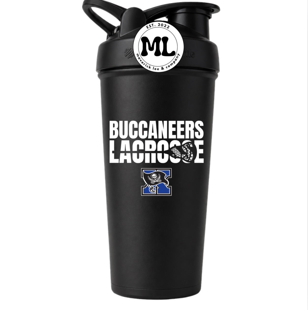 Xenia Lacrosse Buccaneers 3 ”– UVDTF sticker