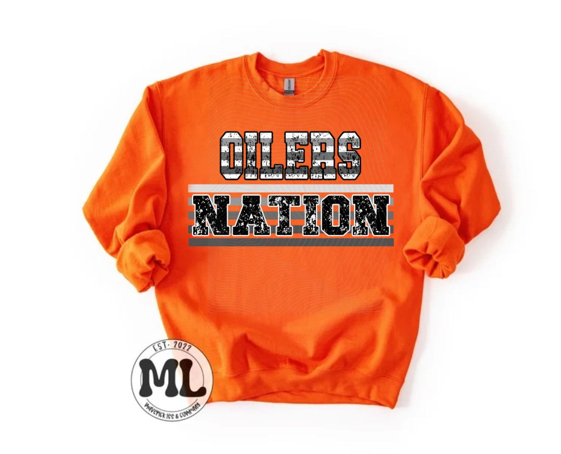 Findlay Oilers - nation stripe