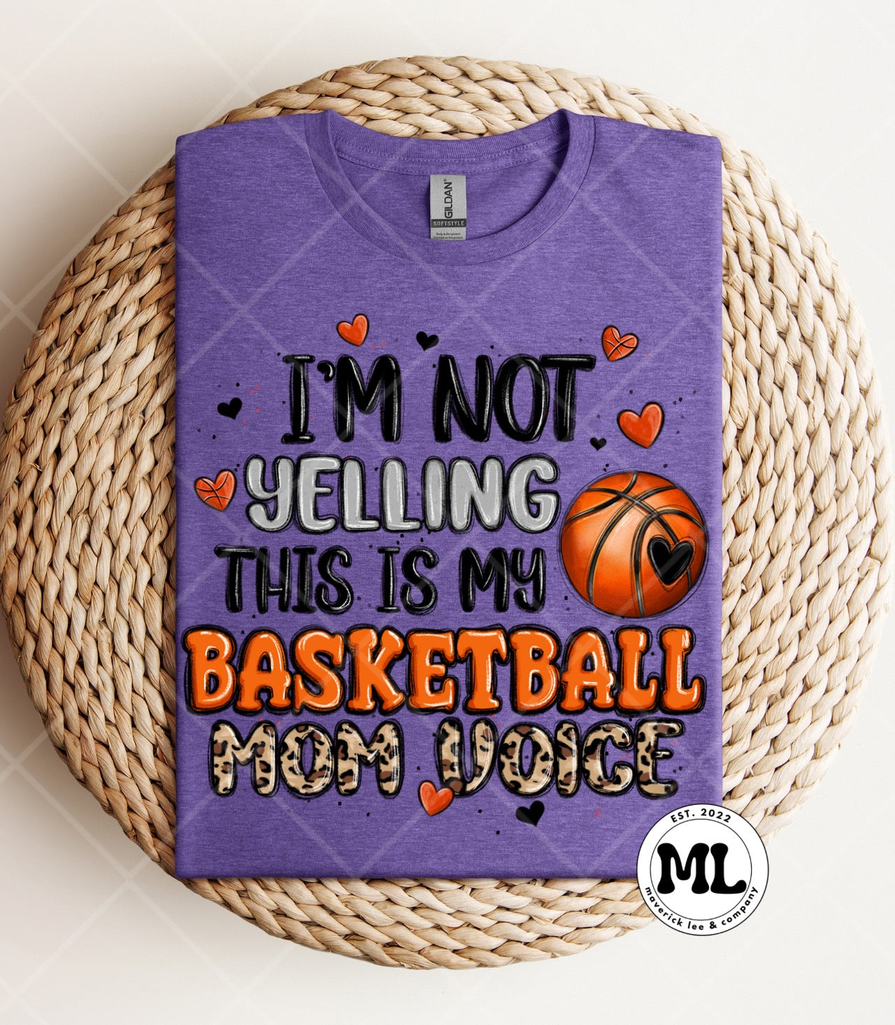 I’m not yelling - basketball mom