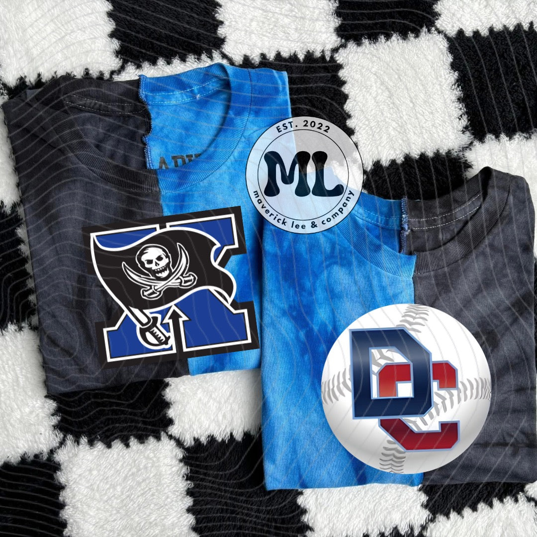 Split and opposite sleeve tees & sweatshirts