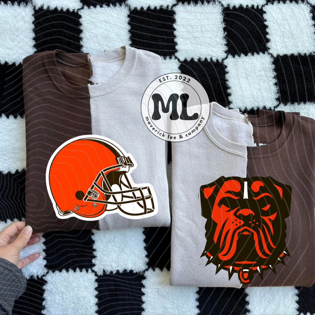 Split and opposite sleeve tees & sweatshirts