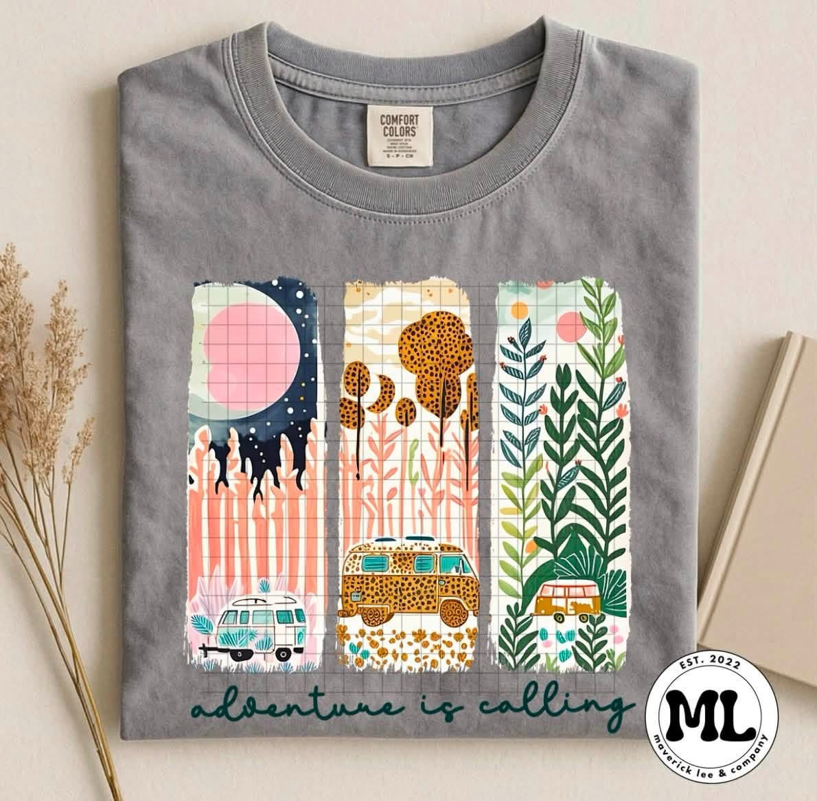 Adventure is calling floral