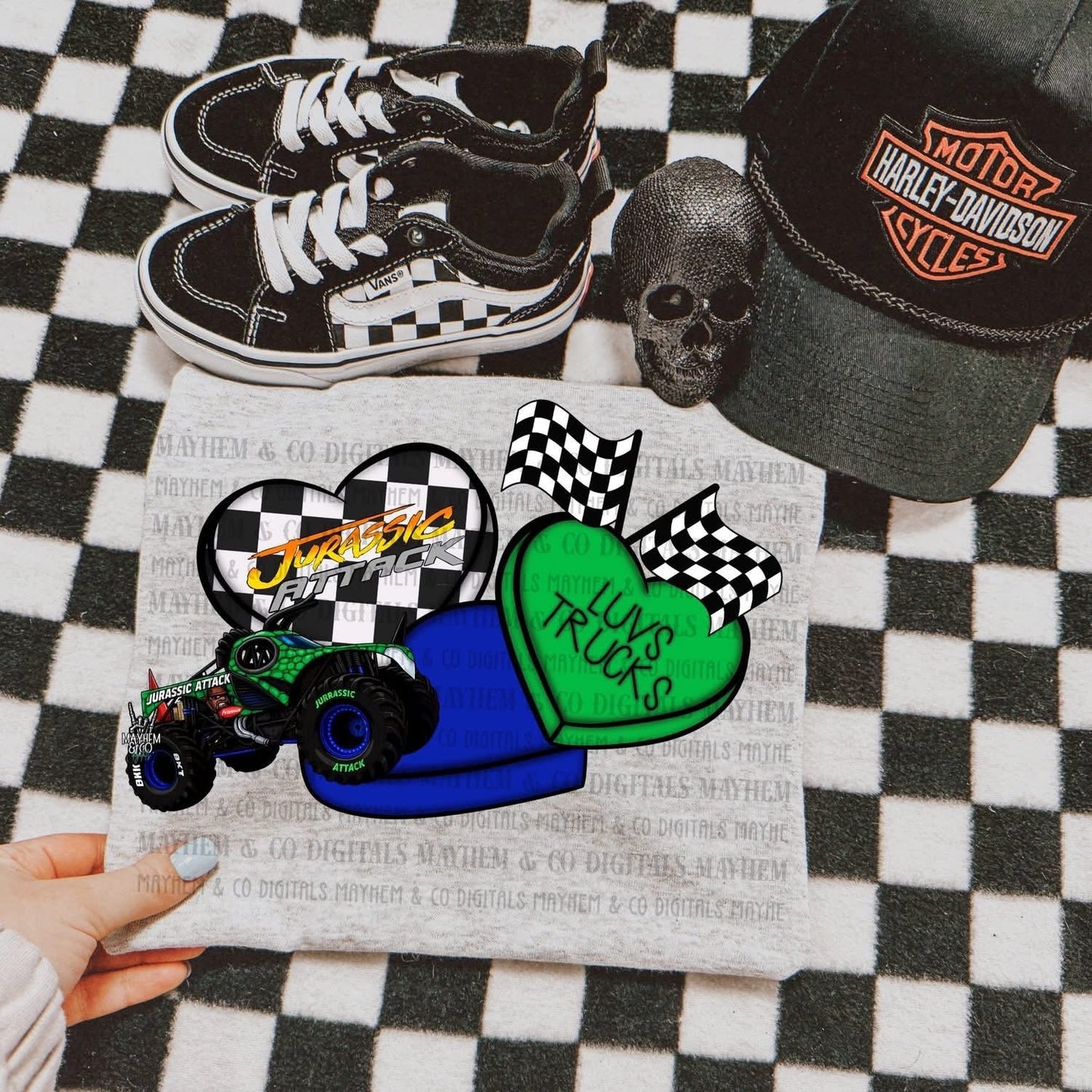 Valentines Day trucks collection