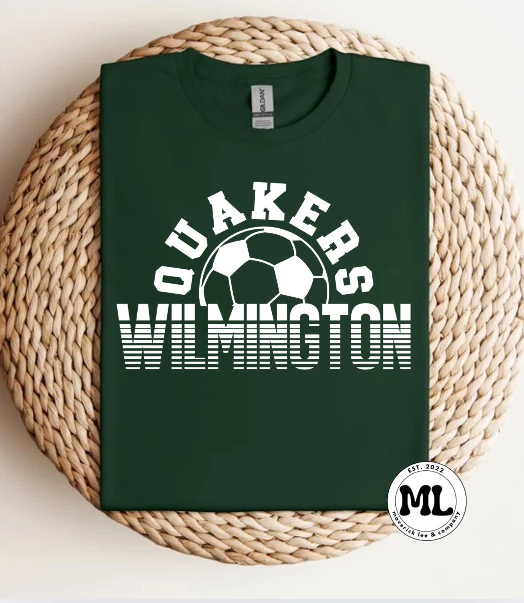 Wilmington Quakers soccer - ball lines