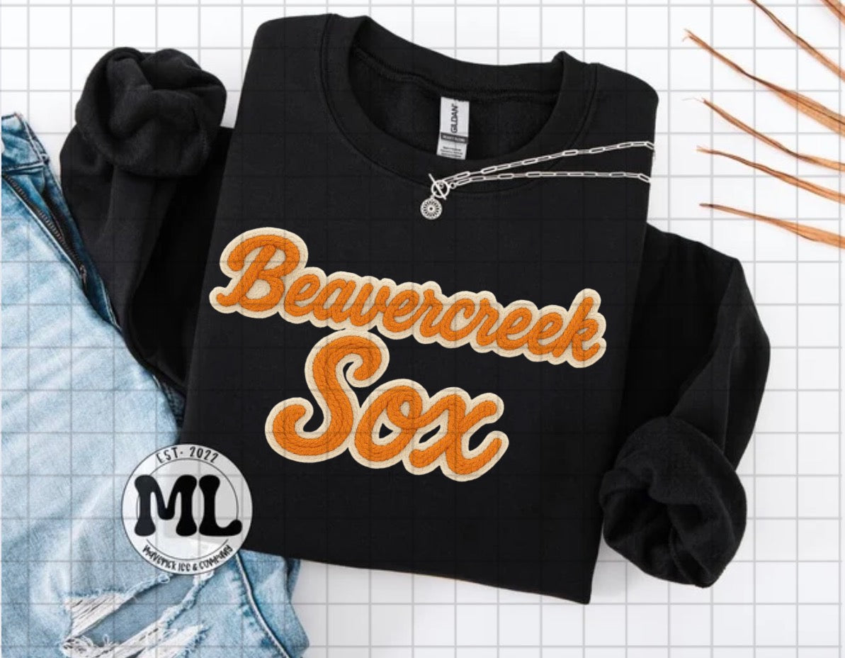 Beavercreek sox faux crochet