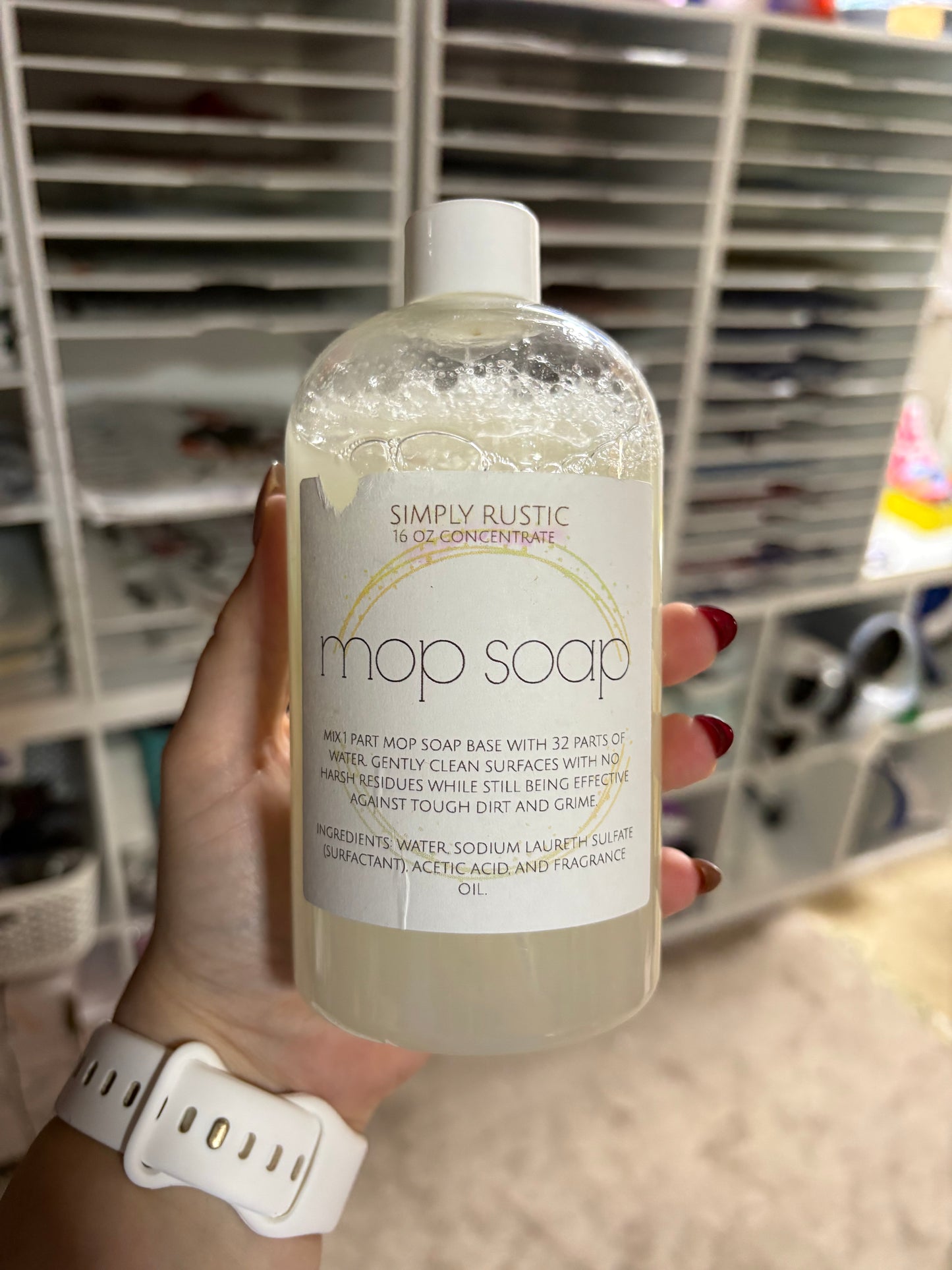 Mop soap in stock – summer nights 