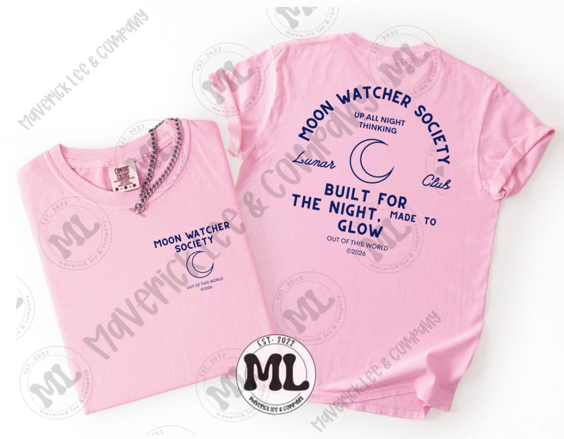 Moon watchers society - blue