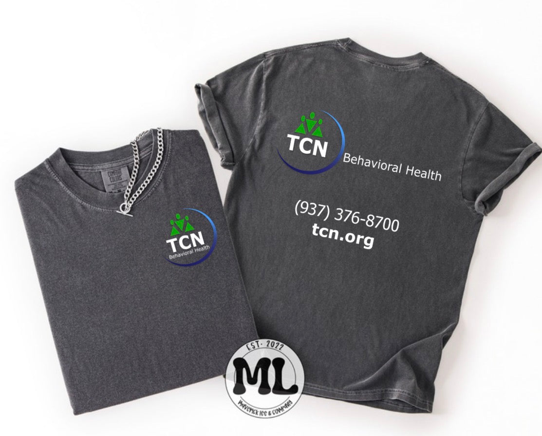 TCN - Front & Back white logo with contact