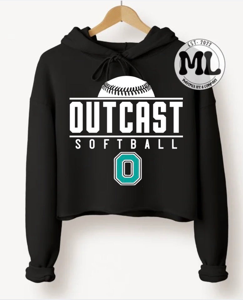 Outcast softball - white