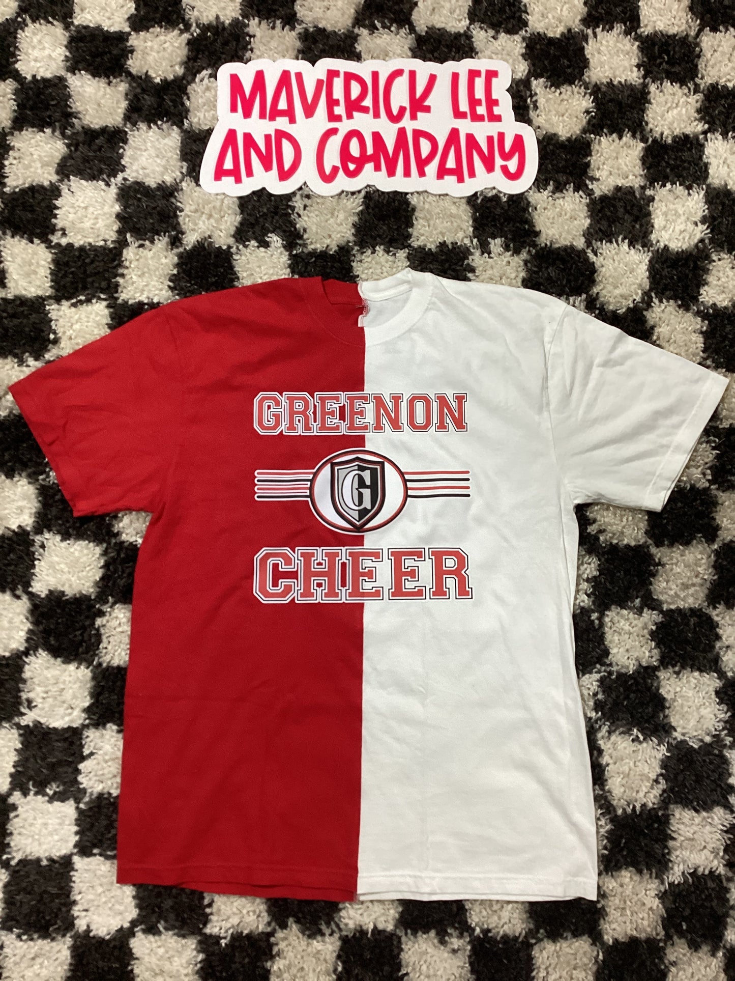 XL Greenon split tee in stock