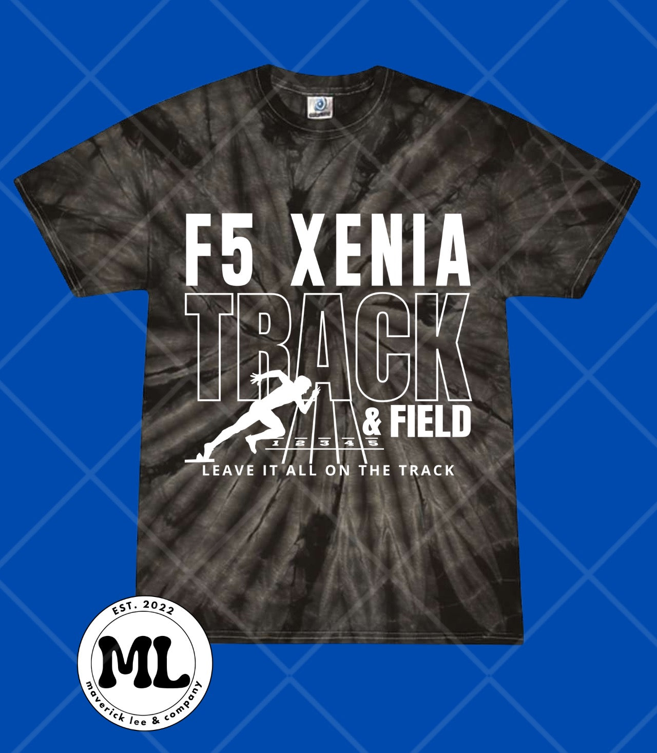 F5 Xenia track club - white track lanes
