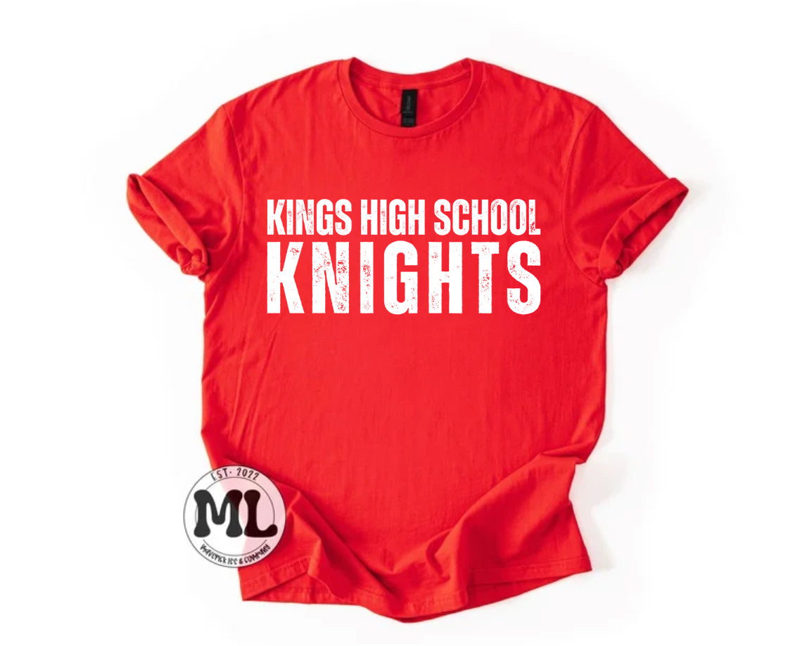 Kings Knights - distressed