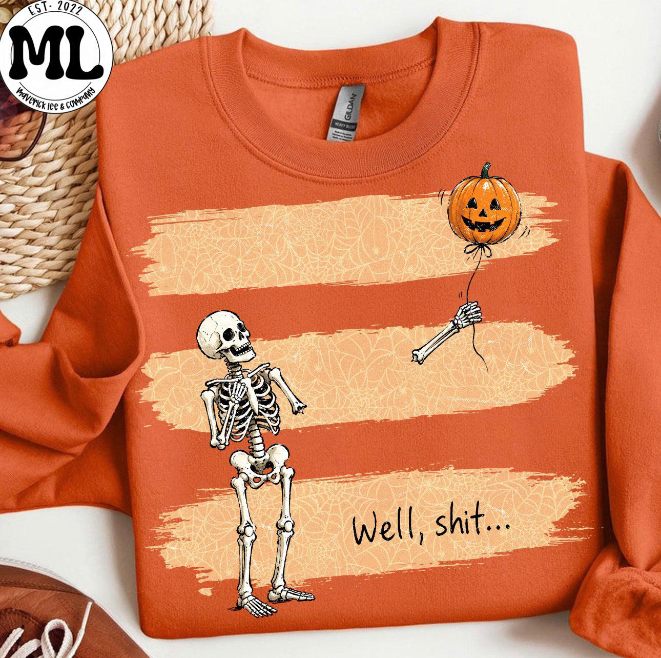 Well, shit – pumpkin balloon arm