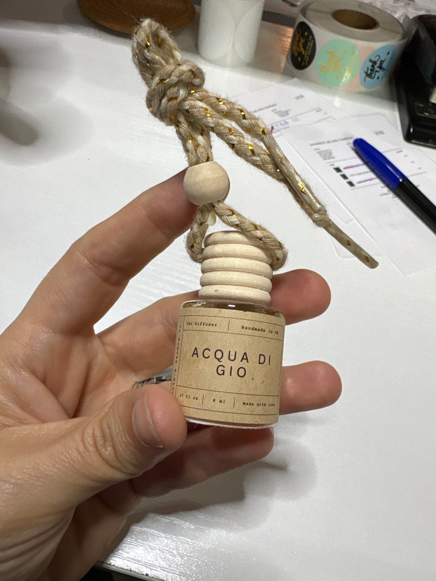 Hanging car diffuser in stock