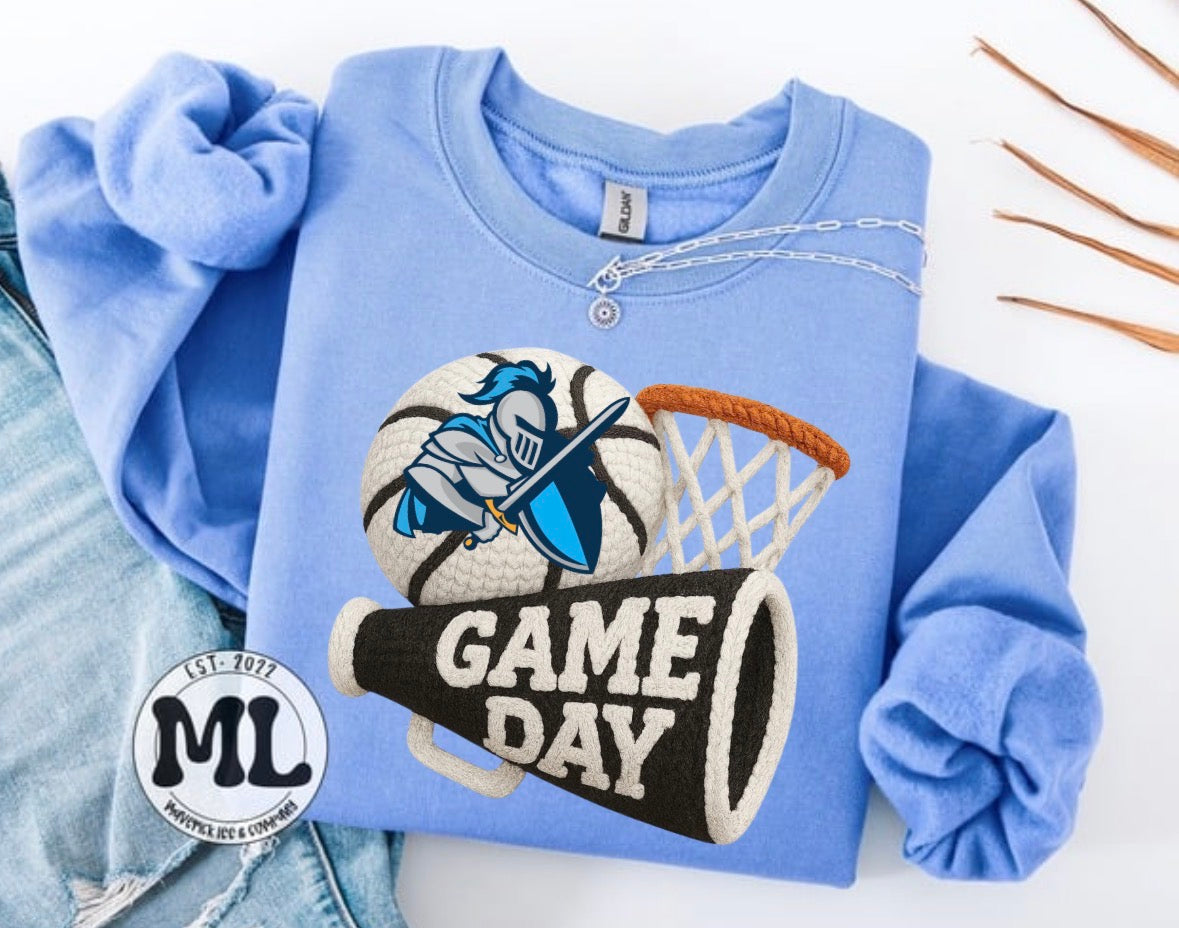 Legacy game day basketball faux crochet