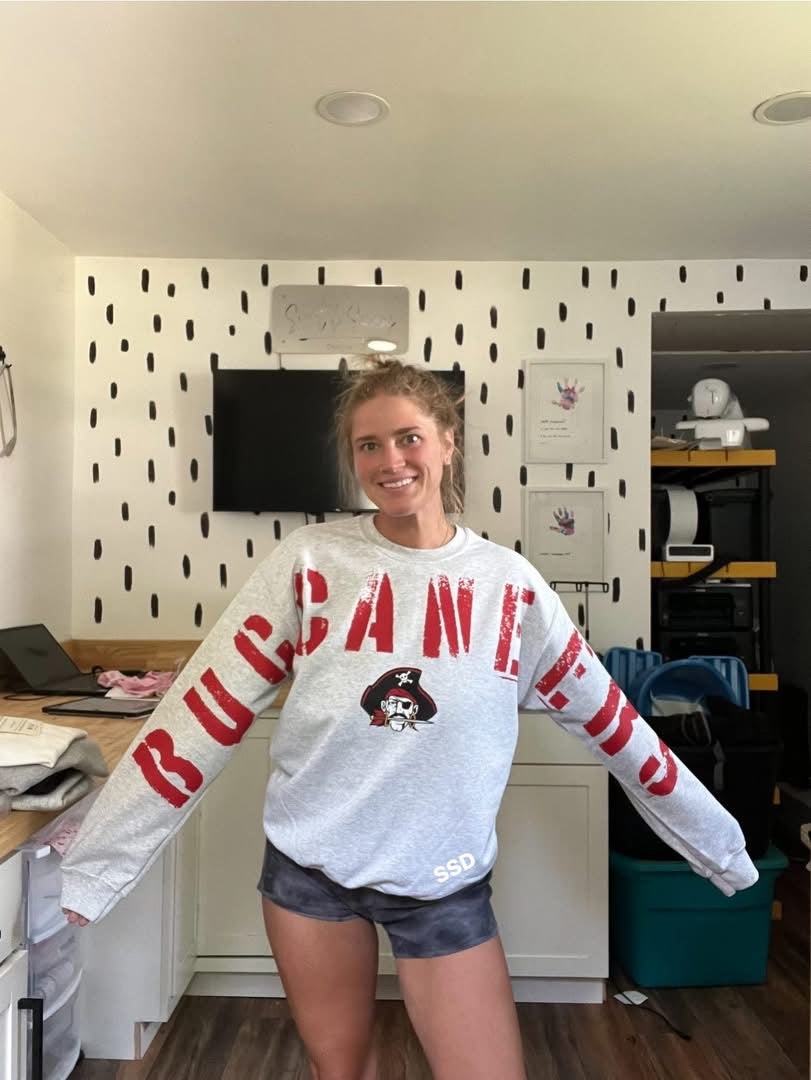 Oversized custom Mascot sweatshirt