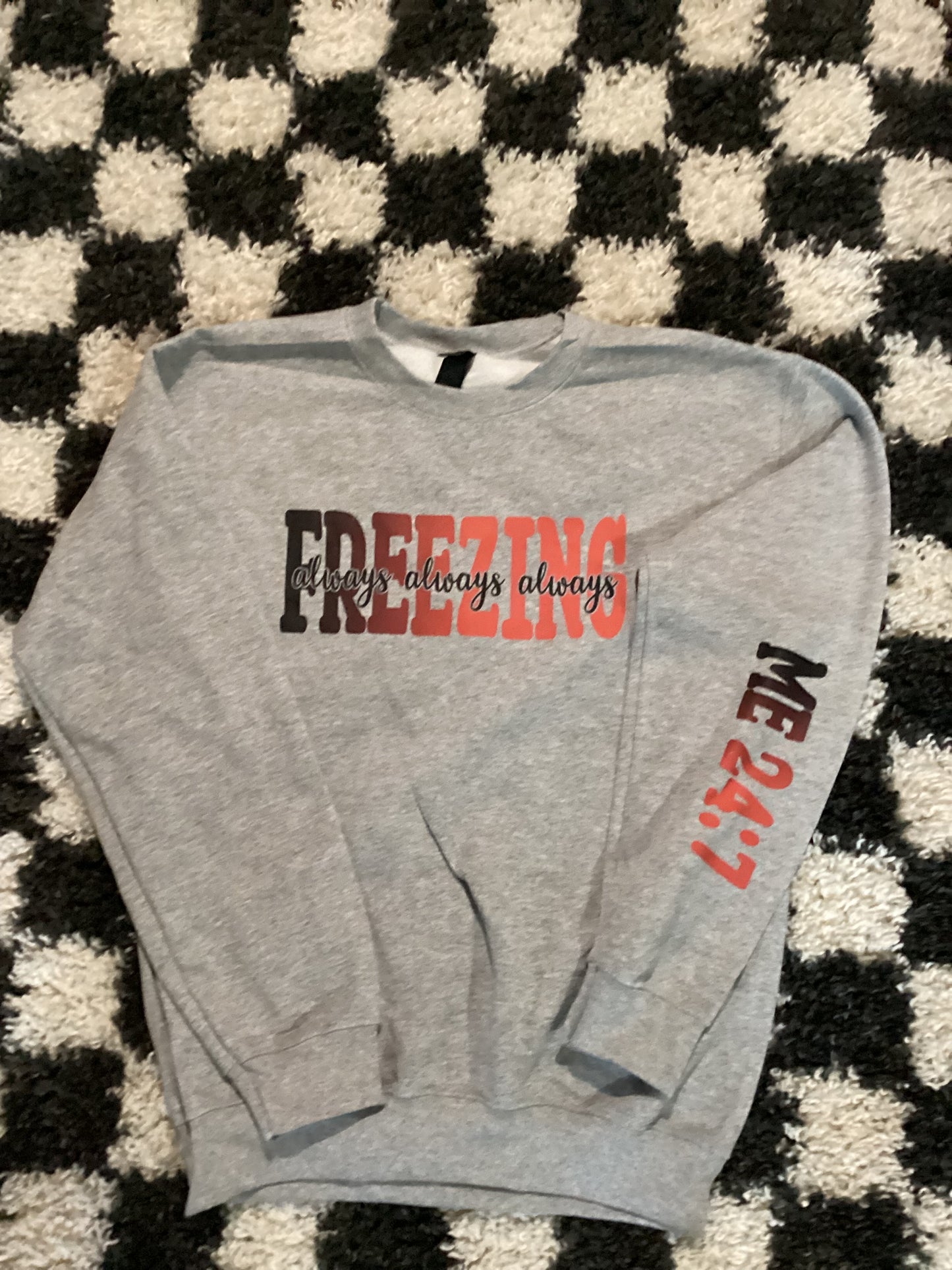 Small sweatshirt in stock