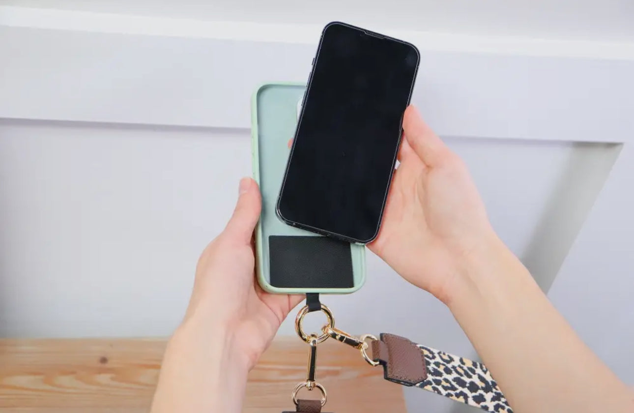 Clip and go phone strap