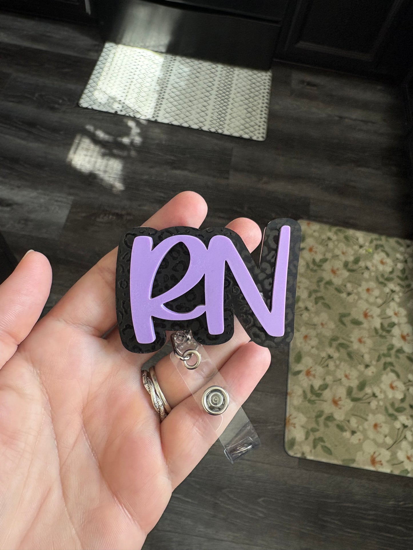 RN badge + reel in stock