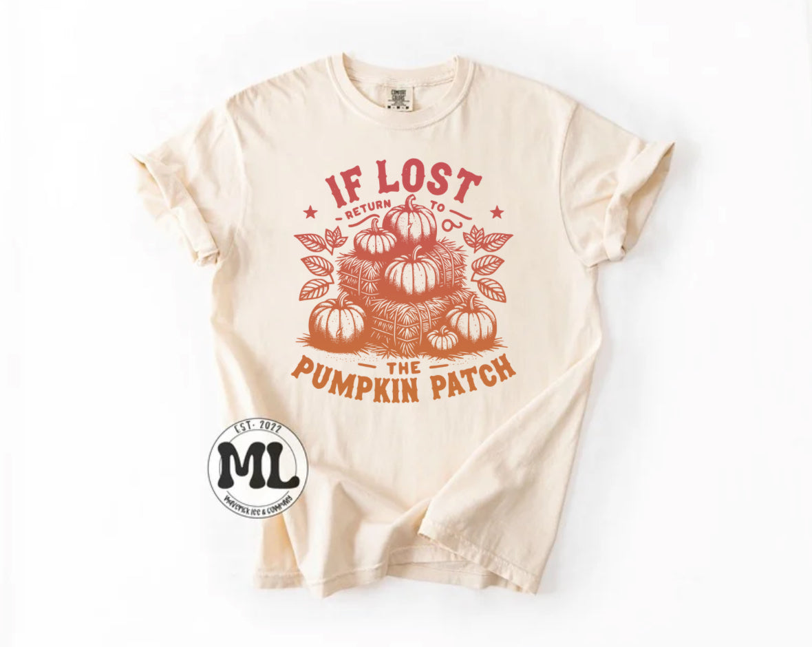 If lost return to the pumpkin patch