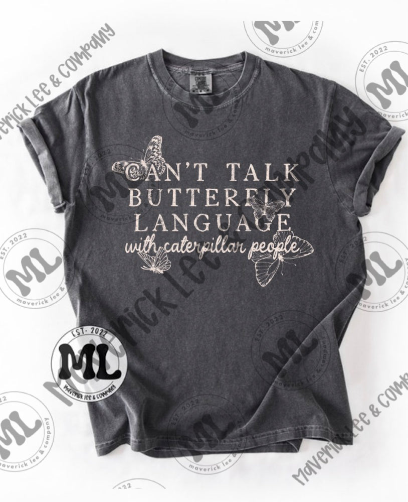 Can’t talk butterfly language cream