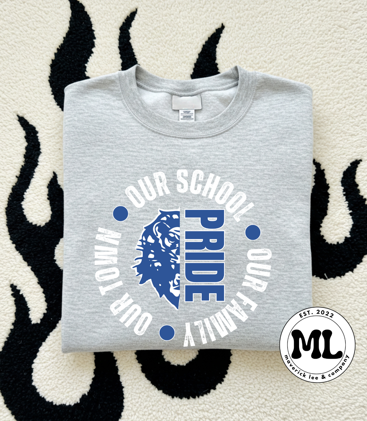 Blue lion pride