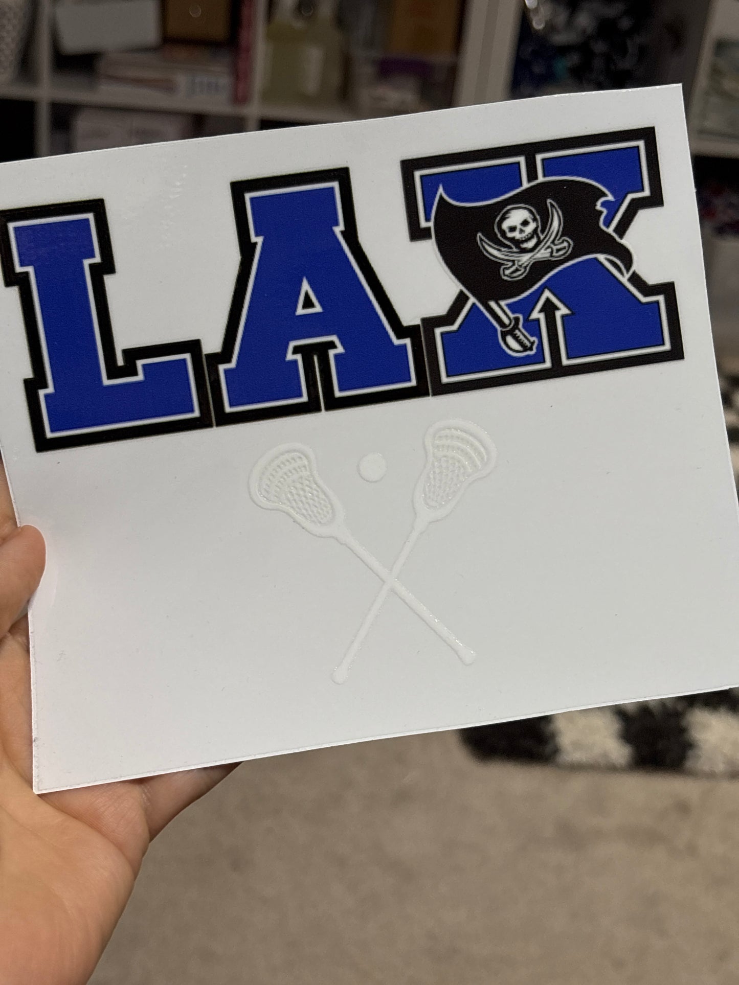 6 inch car decal in stock