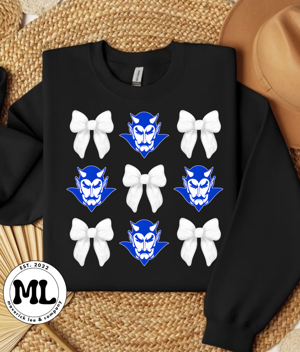 Brookville blue Devils bow grid