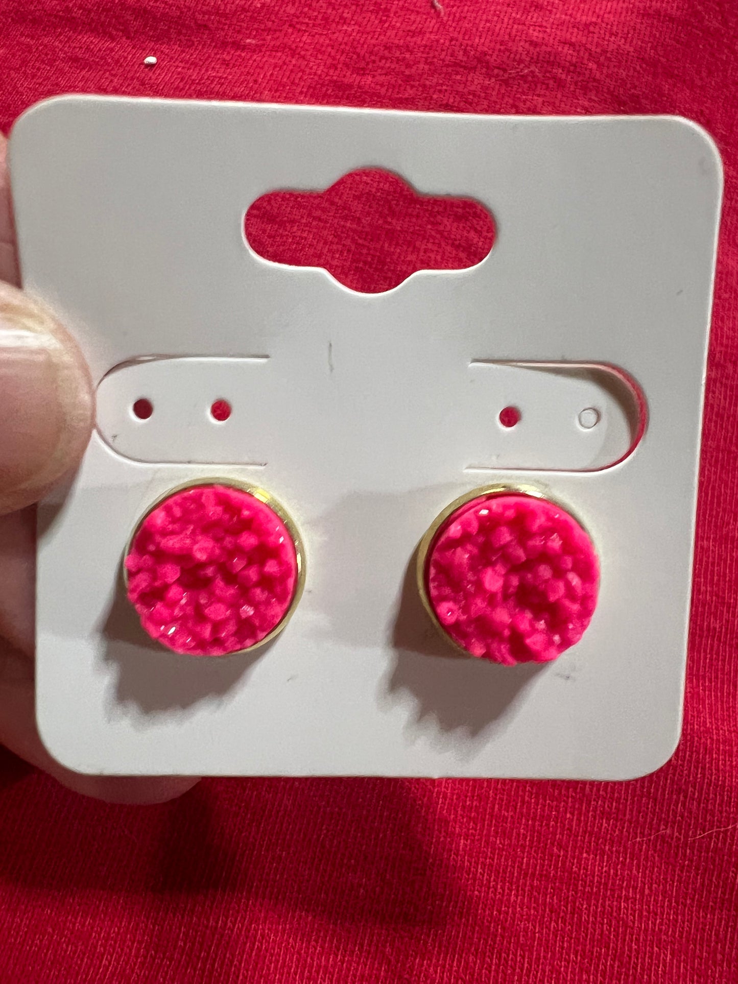 In stock earrings 12mm