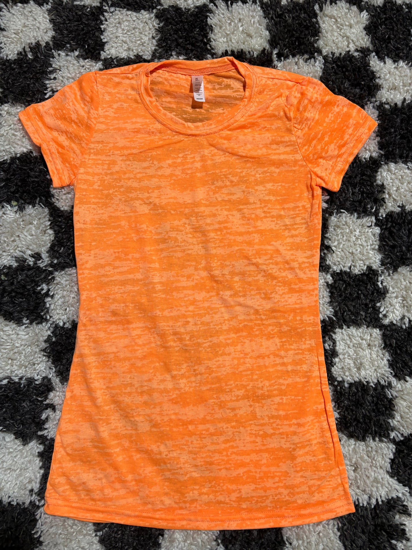 In stock - junior’s burnout tee
