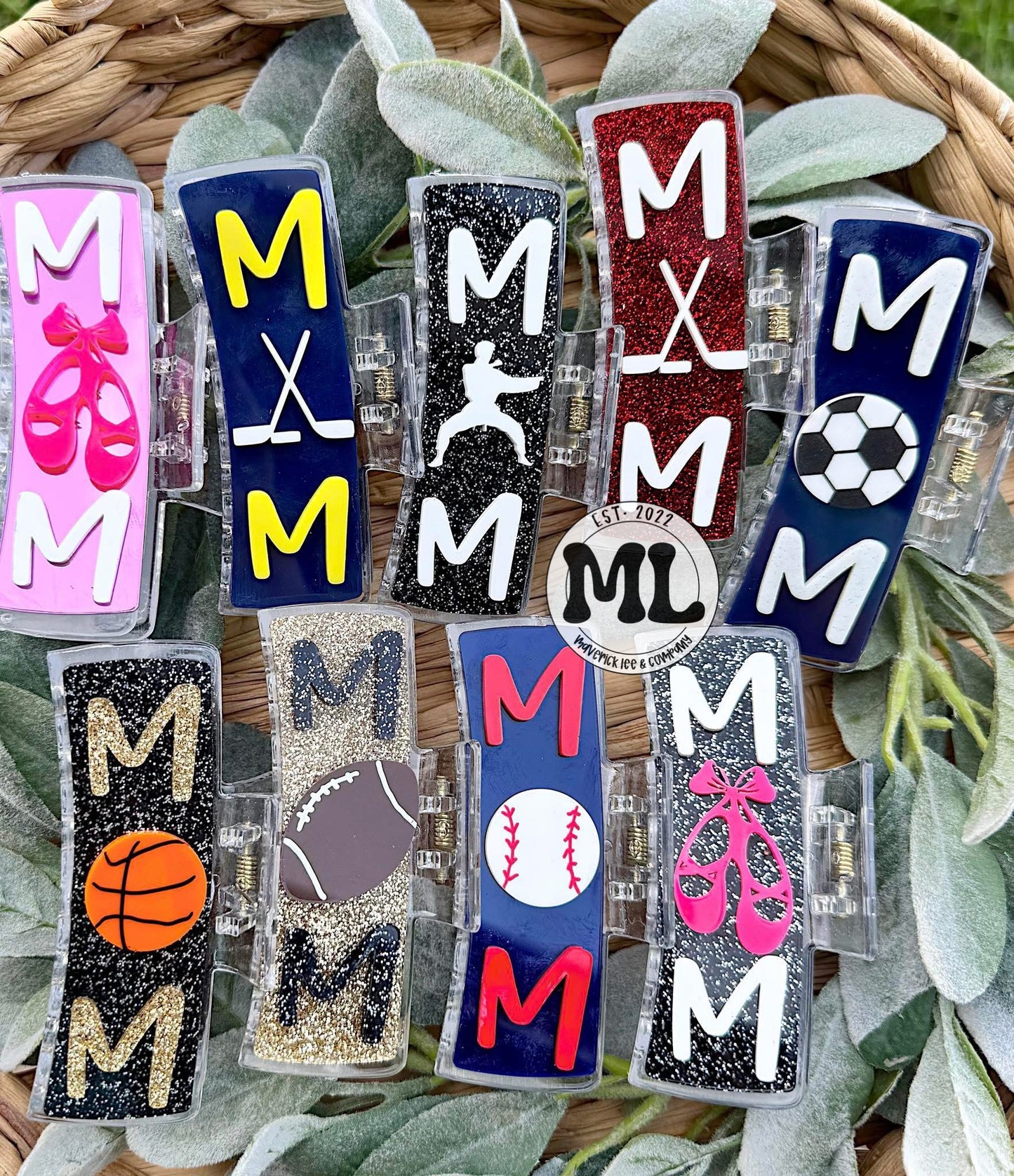 Vertical mom claw clip