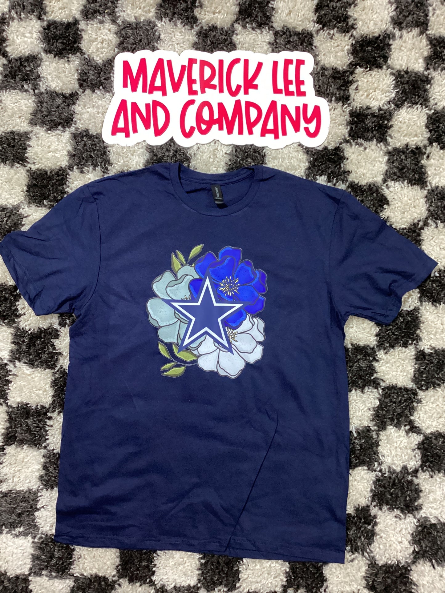L dallas tee in stock