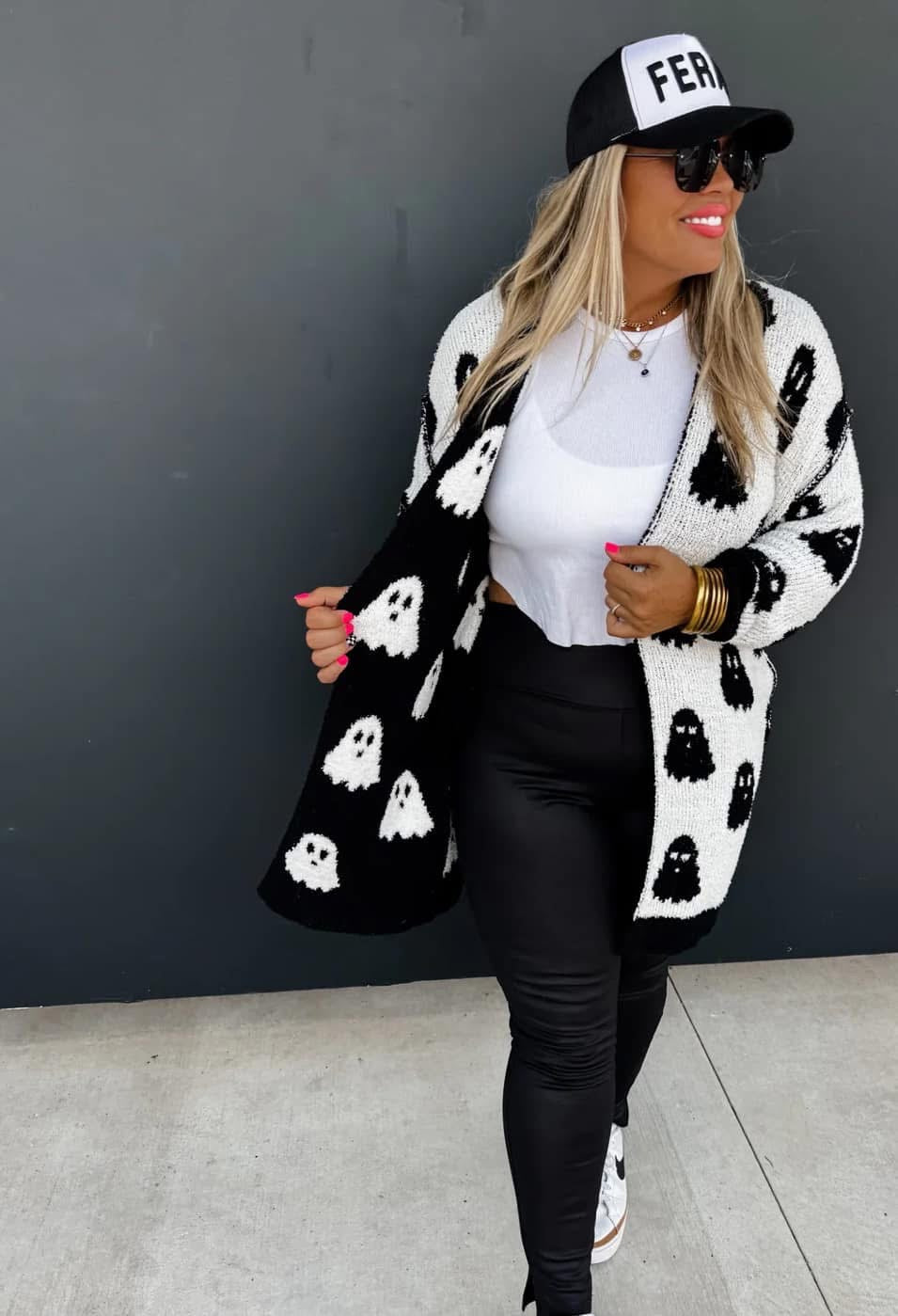 GHOST REVERSIBLE CLOUD CARDIGAN in stock