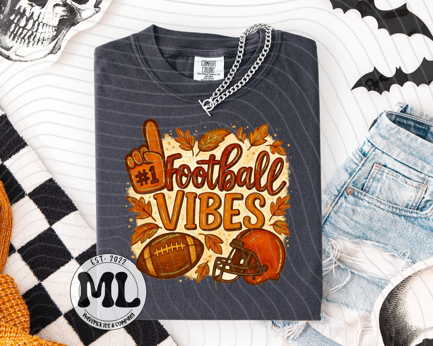 Football vibes leaves