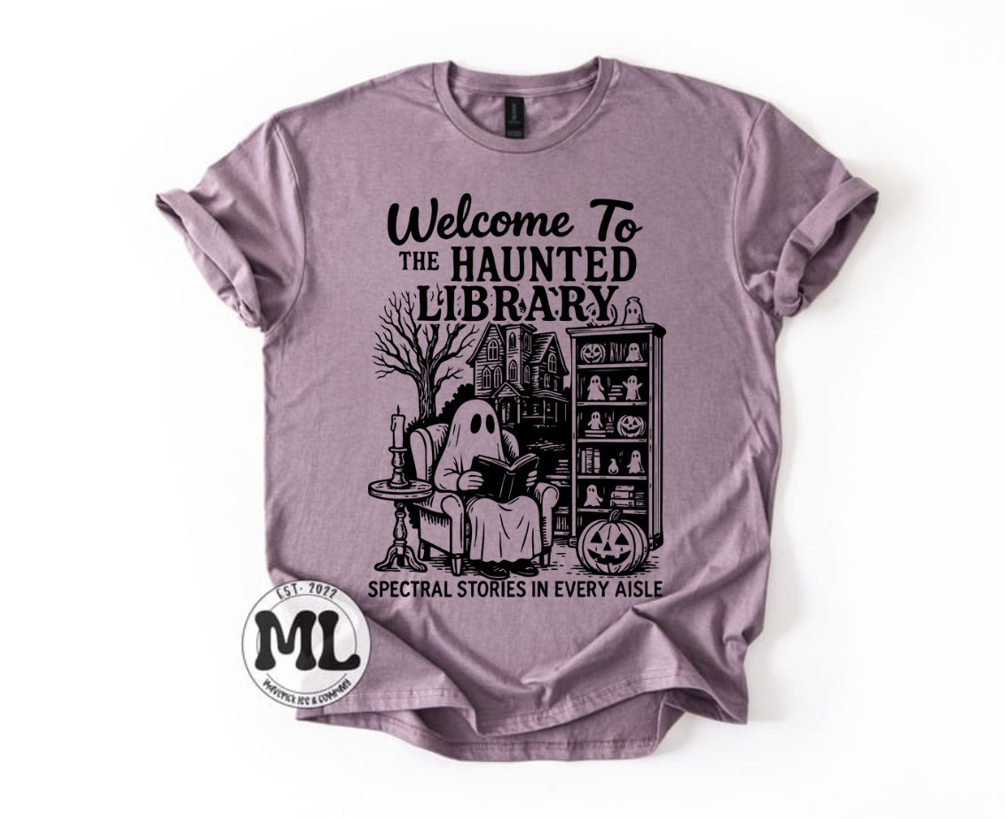 Welcome to the haunted library