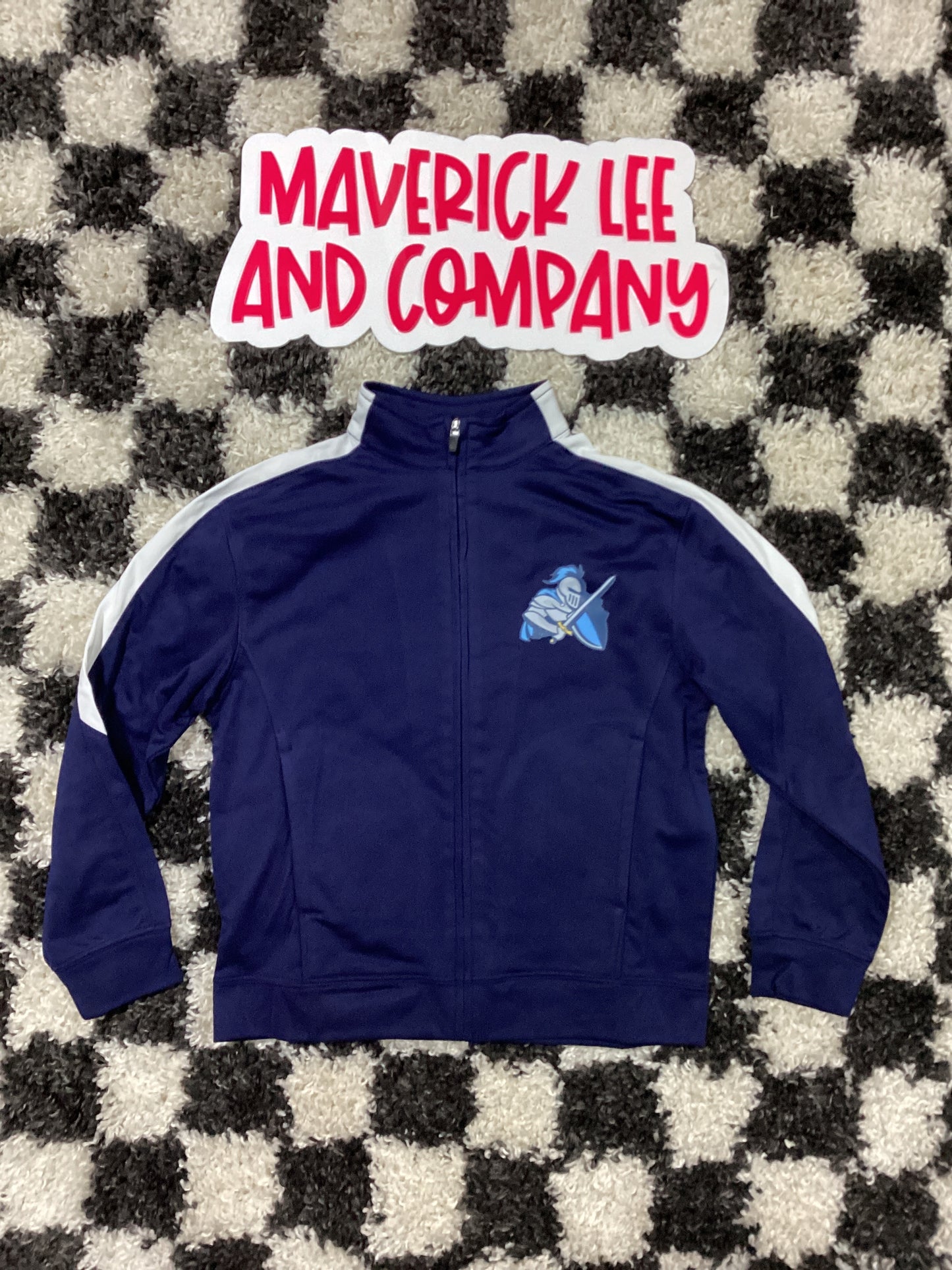 Youth S Legacy jacket - front + back in stock