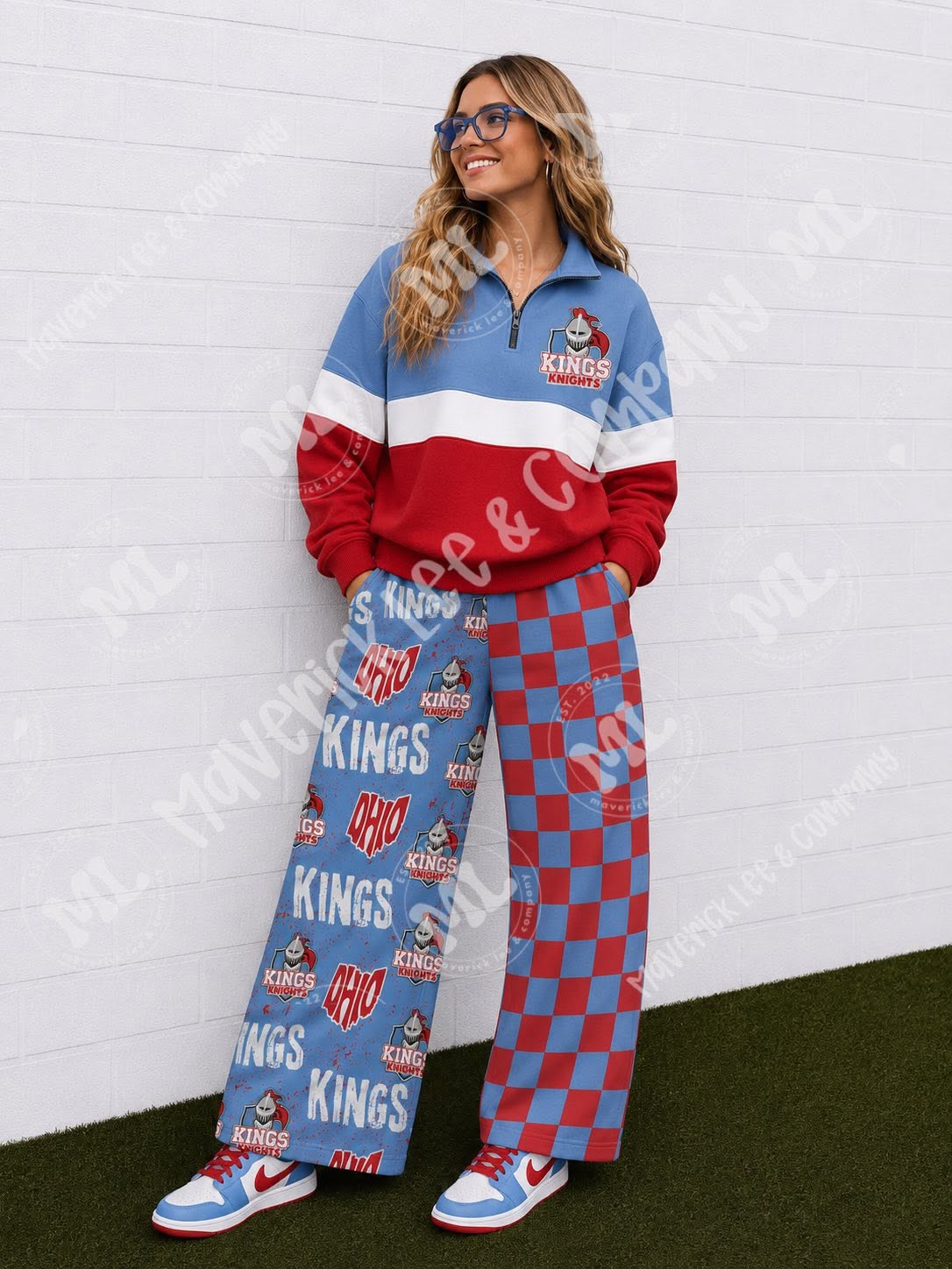 Custom Print Split Pants