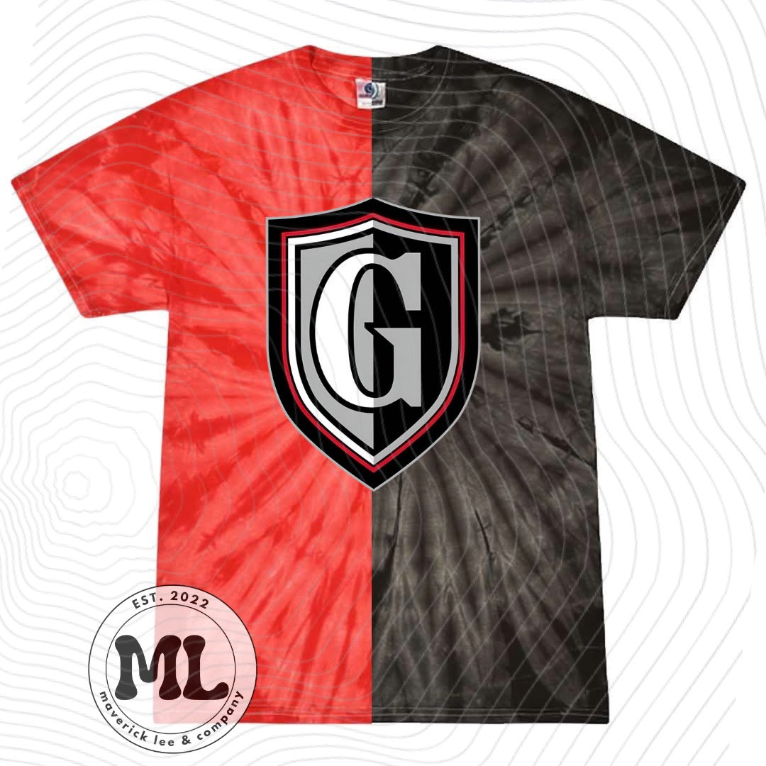 Split and opposite sleeve tees & sweatshirts