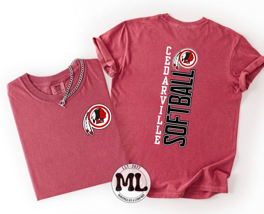Cedarville Indians softball collection