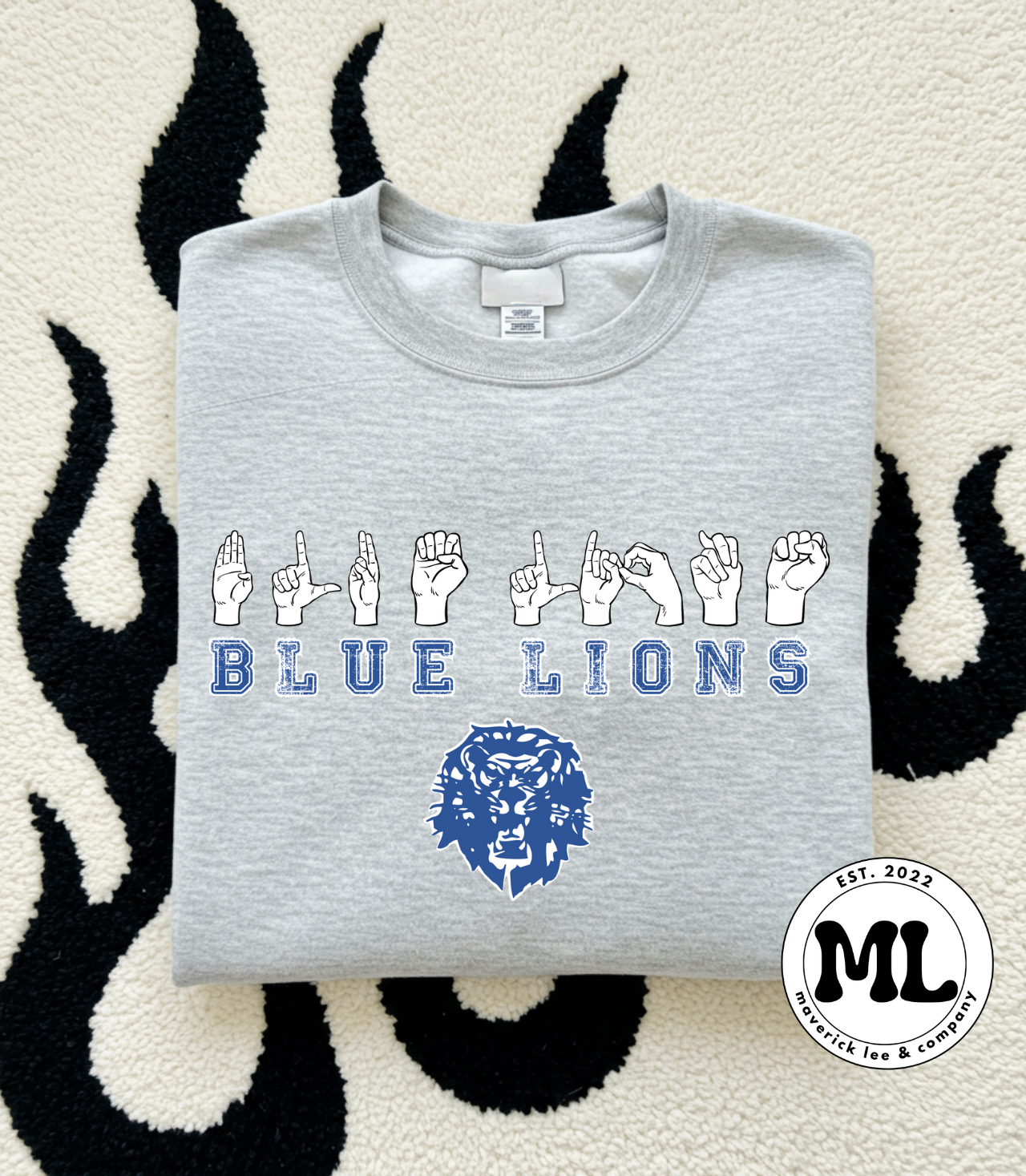 Blue lions asl