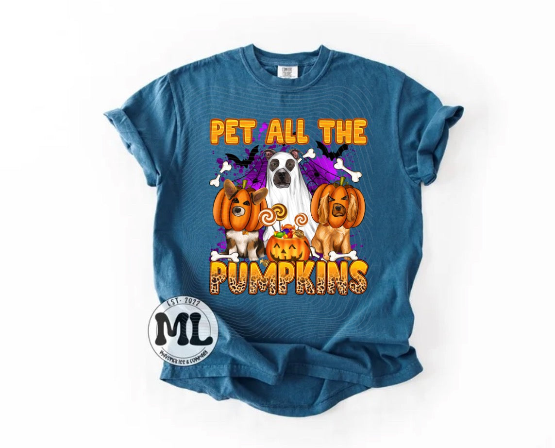 Pet all the pumpkins