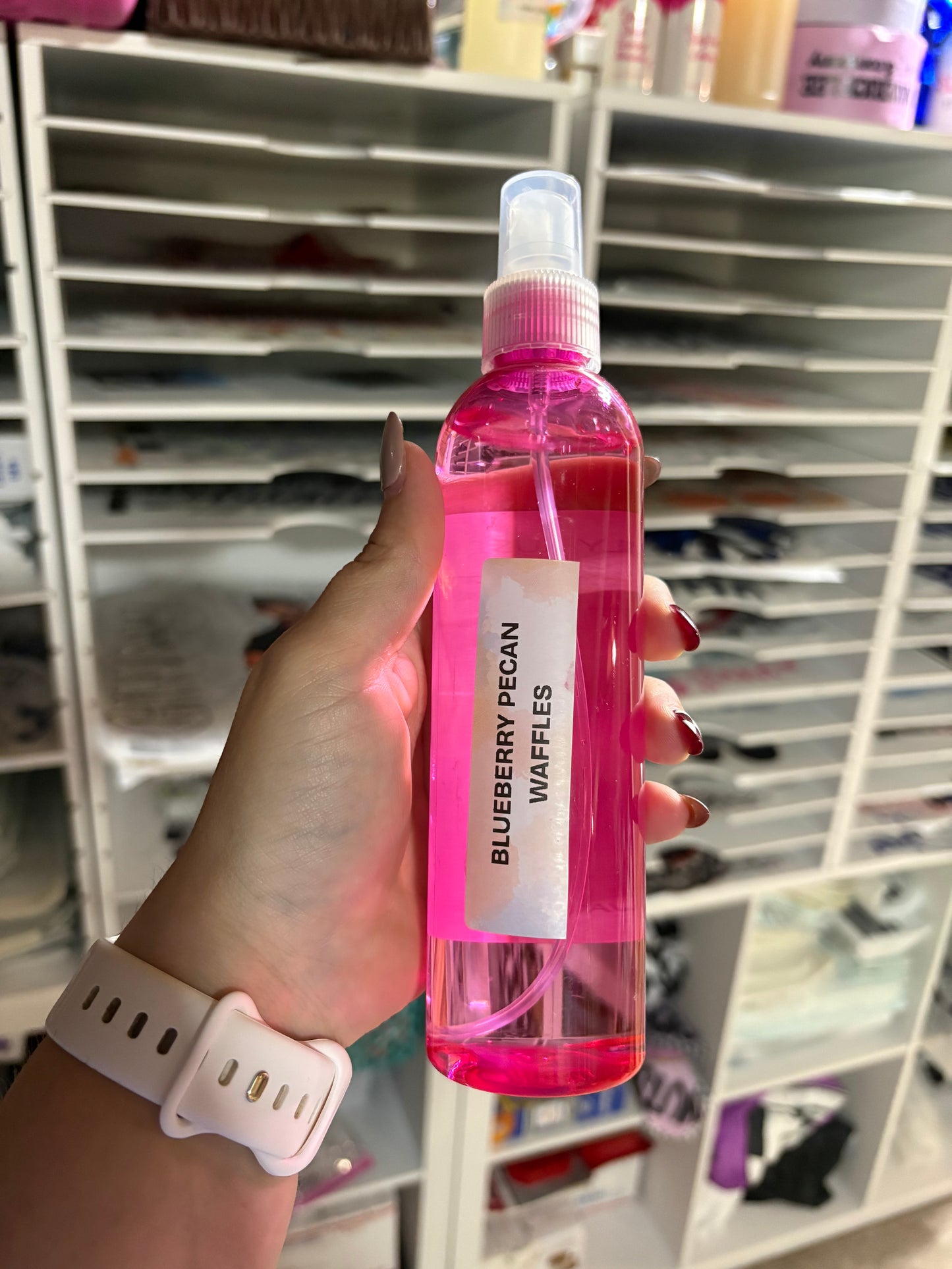 Room spray in stock – blueberry pecan waffles