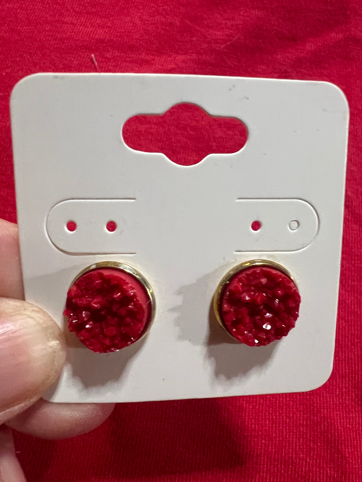 In stock earrings 12mm