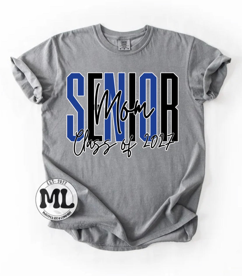 Senior mom custom colors