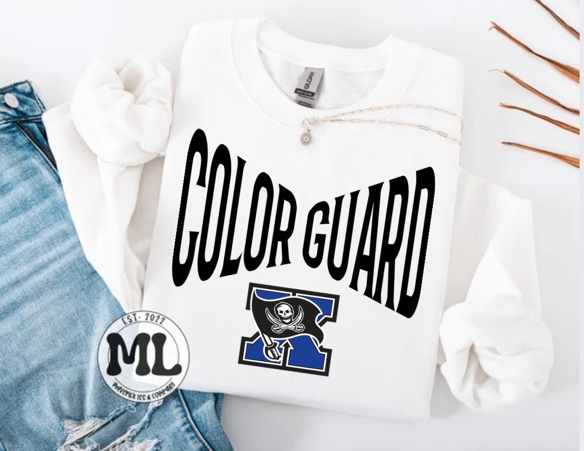 Xenia Buccaneers colorguard collection