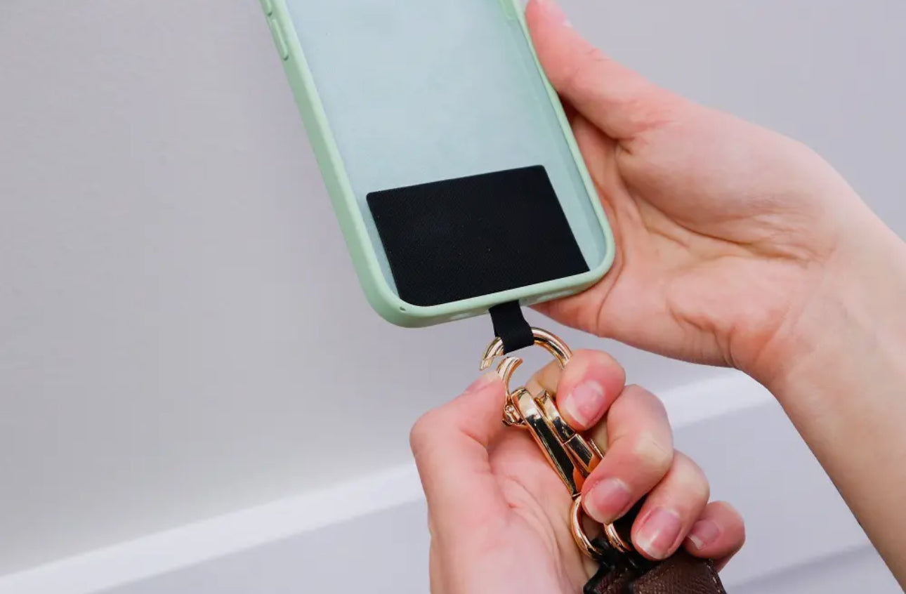 Clip and go phone strap