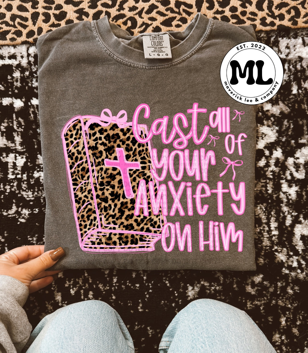 Cast all of your anxiety on him